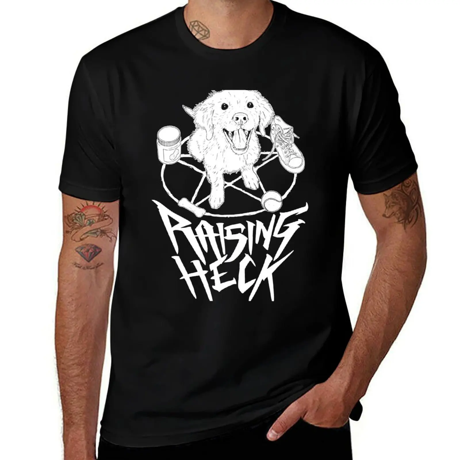 Raising Heck T-Shirt Soft Touch Basic Cotton T-Shirt