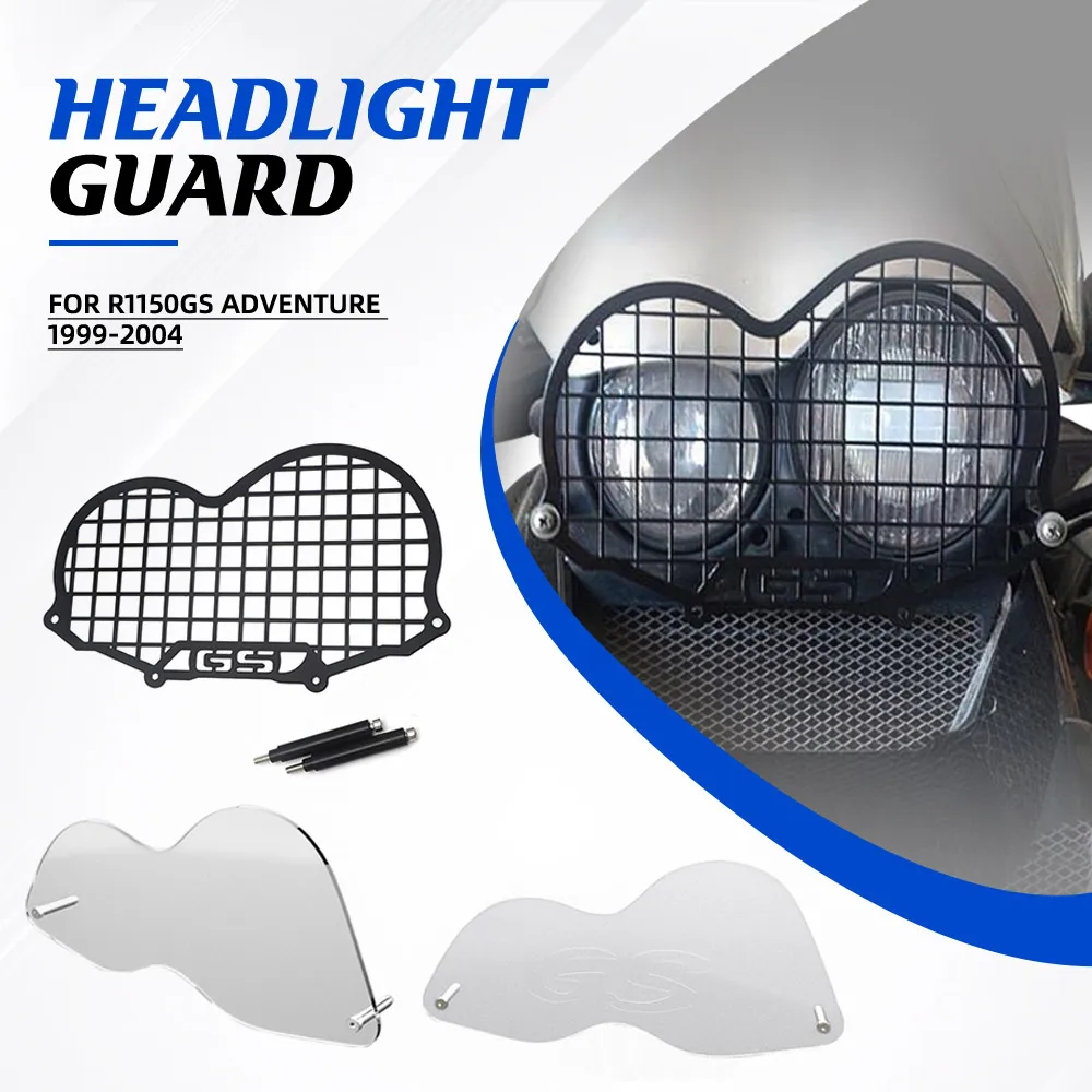 

Motorcycle Fog Lamp Guard Head Light protect For BMW R1150GS ADVENTURE 1999-2004 Motorcycle Headlight Grille Headlamp Bracket
