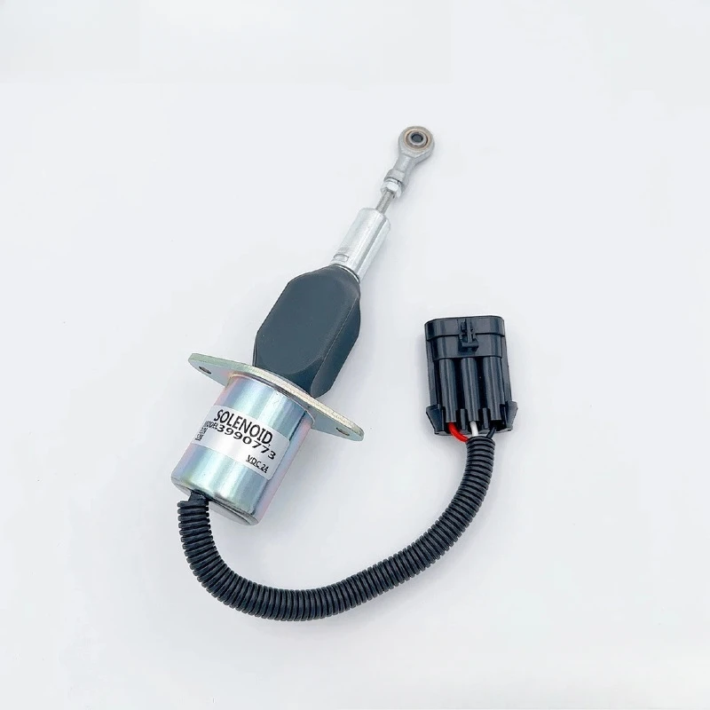 

Suitable for Cummins series, electronic flameout controller switch 3990773 oil cut-off solenoid valve