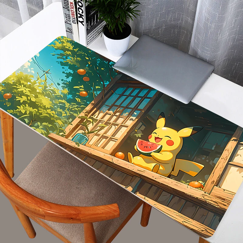 Pokemon Pikachu Mouse Pad Larger XXL 900x400 Speed Mini Pc Computer Keyboard Desk Mat Gaming Accessories Durable Mousepad