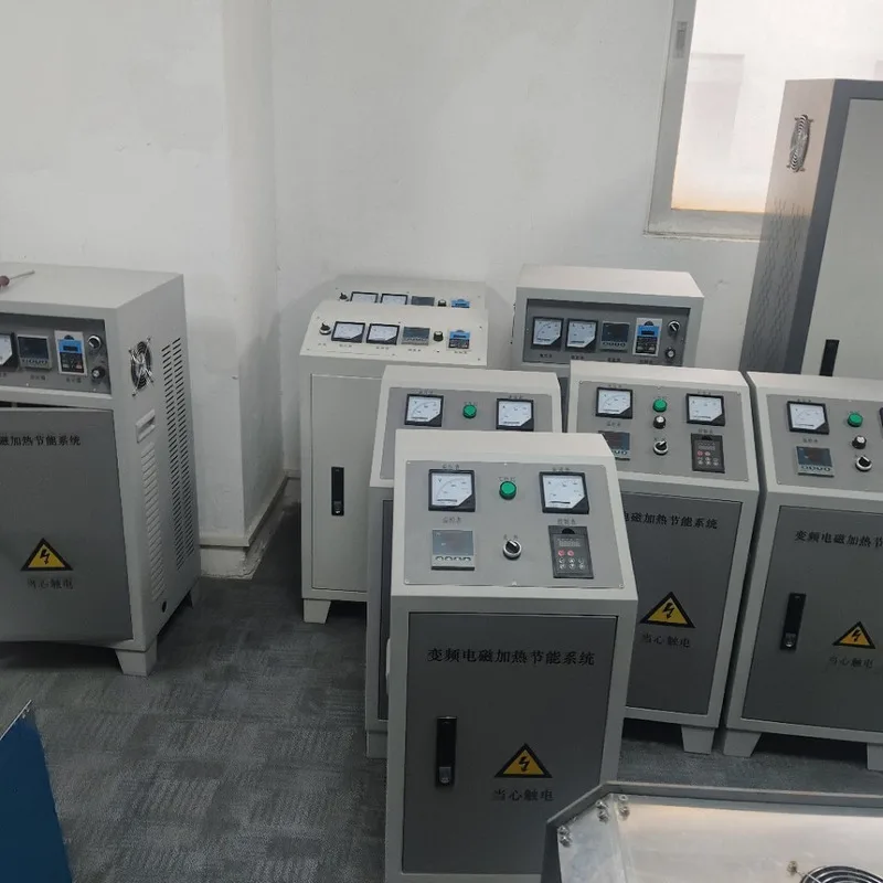 تحكم سخان الكهرومغناطيسي تبريد الهواء آلة التدفئة التعريفي التردد المتوسط التعريفي لحام المعدن المحمول