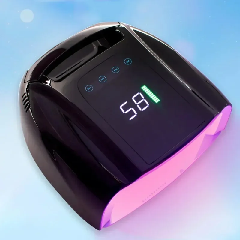 96 واط المهنية القابلة لإعادة الشحن مسمار مصباح لاسلكي الأشعة فوق البنفسجية Led مصباح هلام البولندية مسمار تجفيف أدوات مانيكير