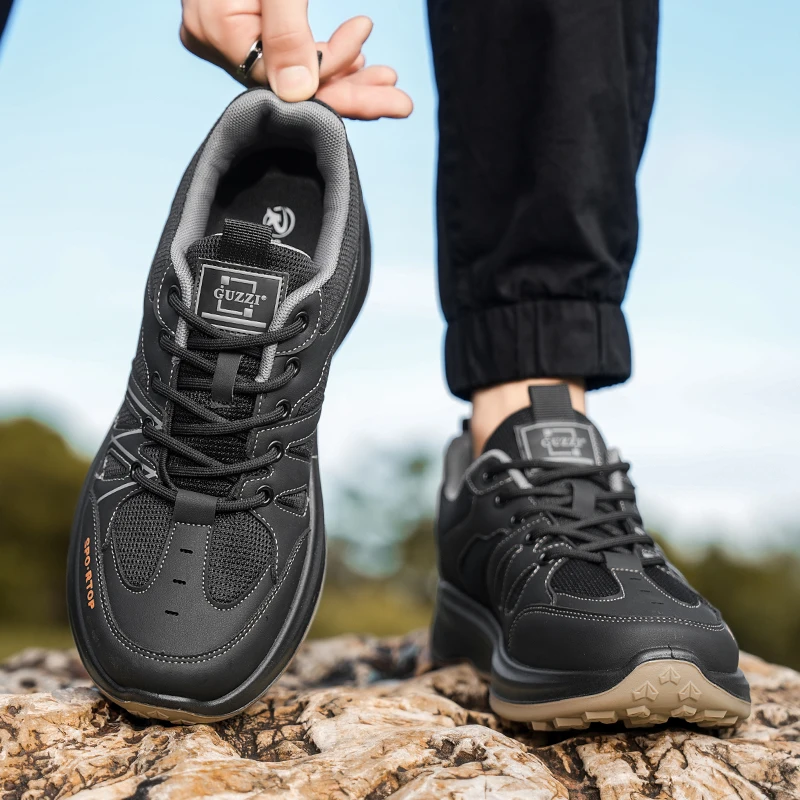 

New fashion men's breathable and anti-slip outdoor climbing sports shoes for mountain climbing, hunting and hiking