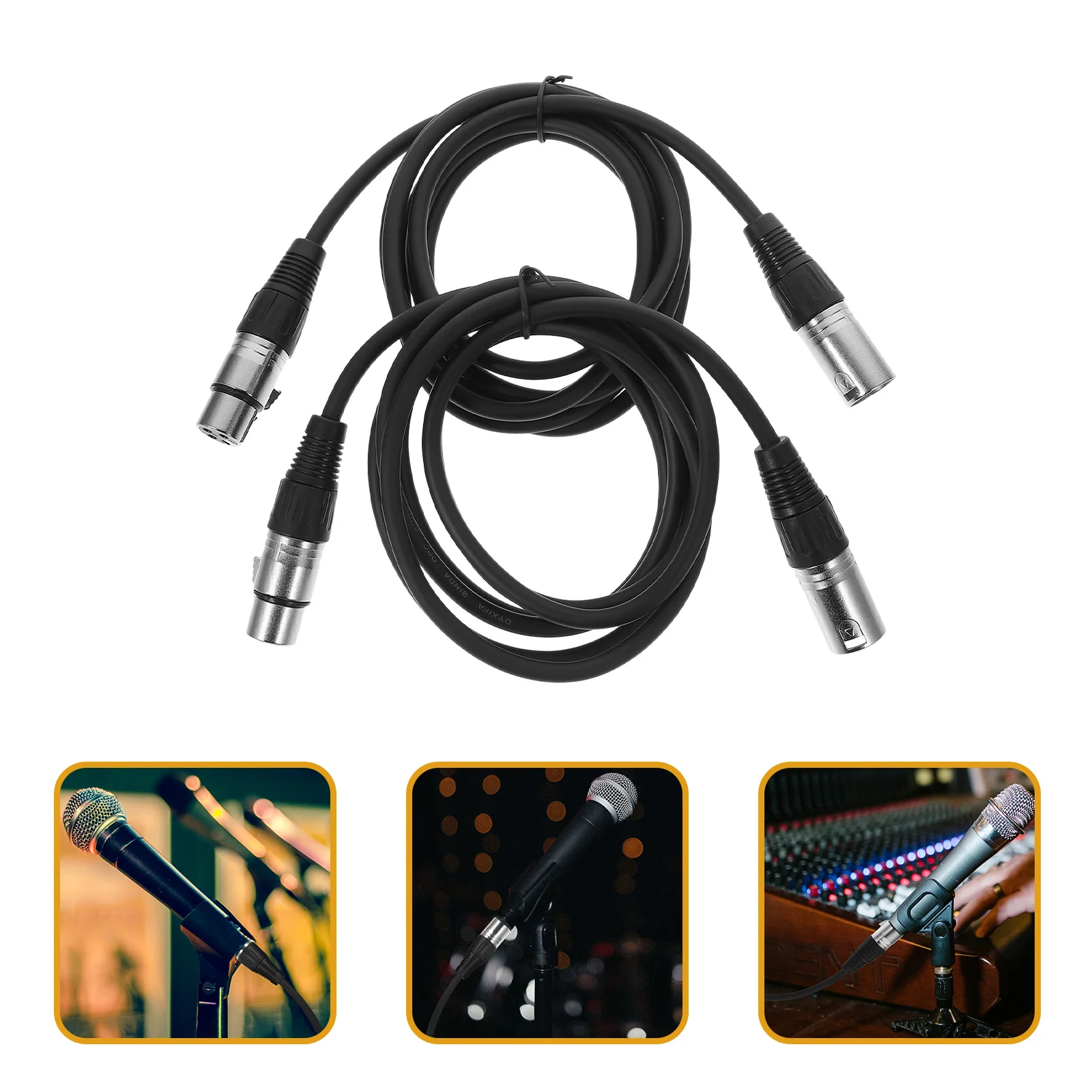 2Pcs Microphone 3 P… - image