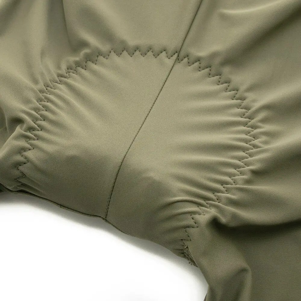 Professionelle Radsport-Trägerhose mit Schwammpolsterung, nahtlos verklebt, schnelltrocknend – Detail 10