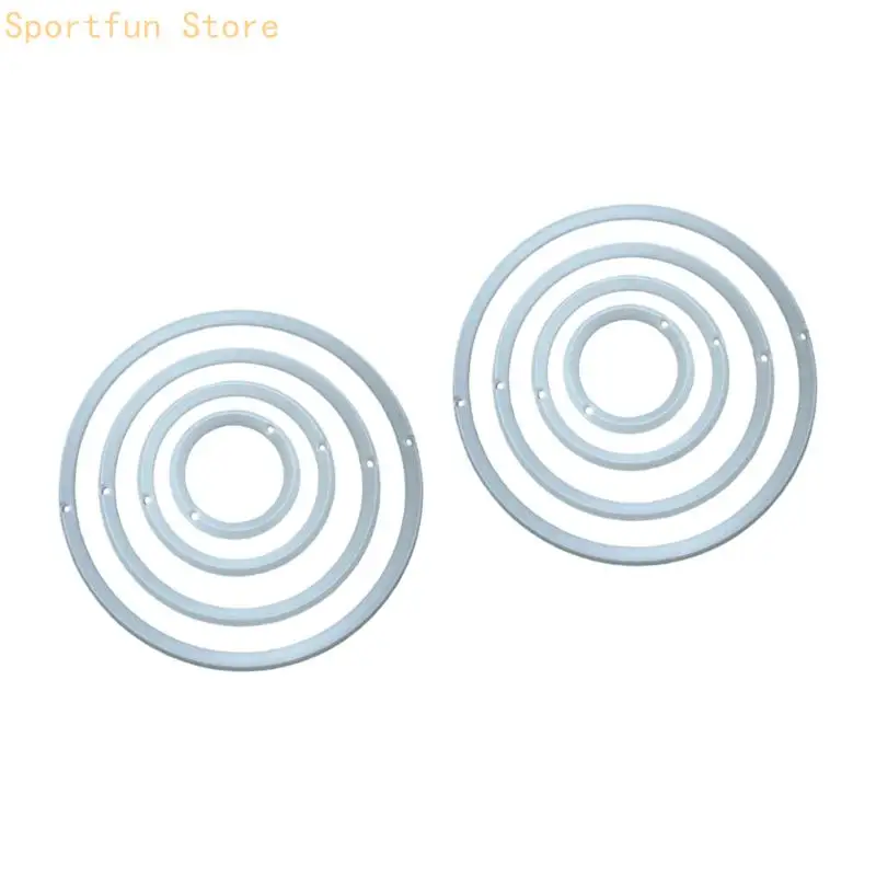 2Set Quick Setups Darting Targets Rings Replacement Board Game Darting Practice O Rings Dartboard Accessories Easy Installation