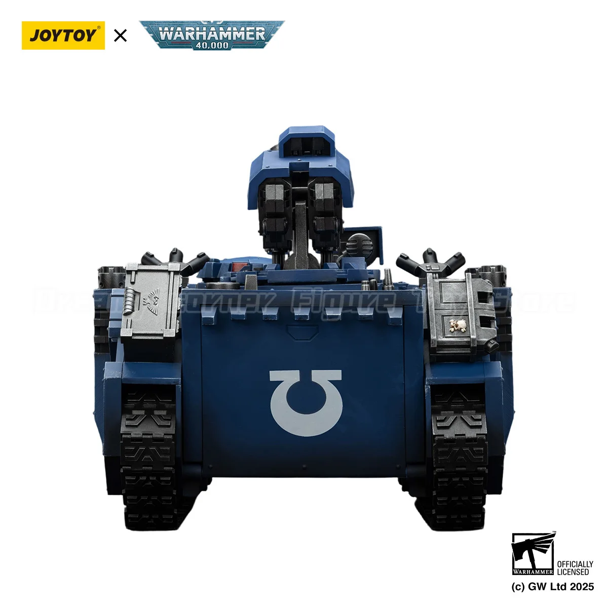 

【Pre-sale】JOYTOY Warhammer 40K Ultramarines Razorback with Twin Lascannon 1/18Anime Figure Model