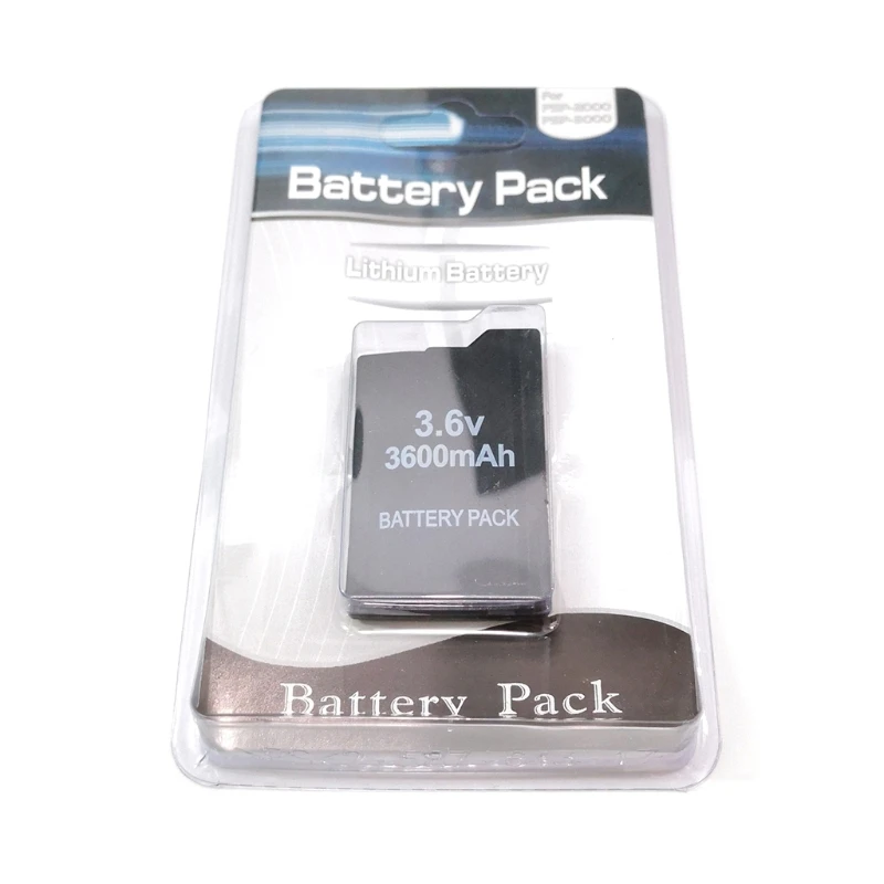 3.6V 3600mah Gamepad Battery for for PSP for PSP Play-station Rechargeable Cells Replacement