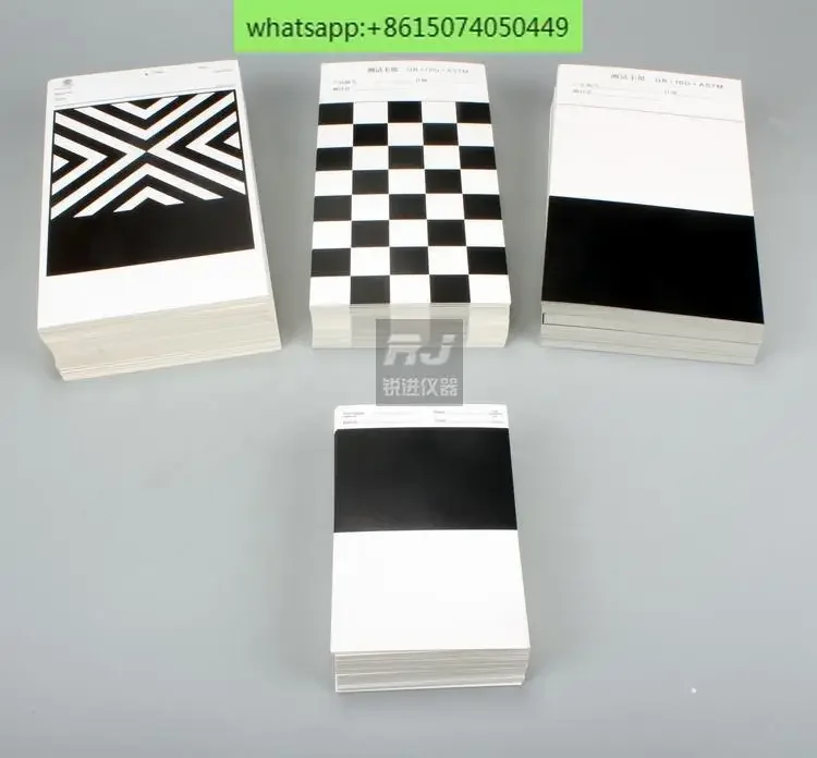 

(coverage test paper jam) black and white hiding power black and white coating cover paper paint 100 sheets