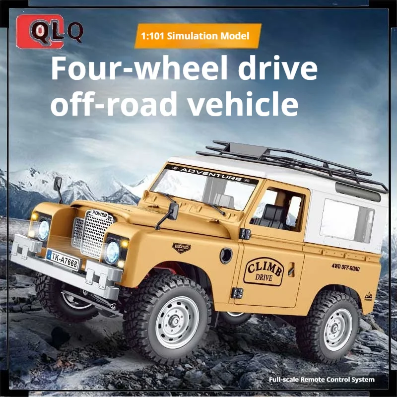 لعبة التحكم عن بعد منتج جديد 1:10 شاحنة بيك اب كاملة الحجم لجميع التضاريس محاكاة على الطرق الوعرة تسلق مركبة Rc سيارة