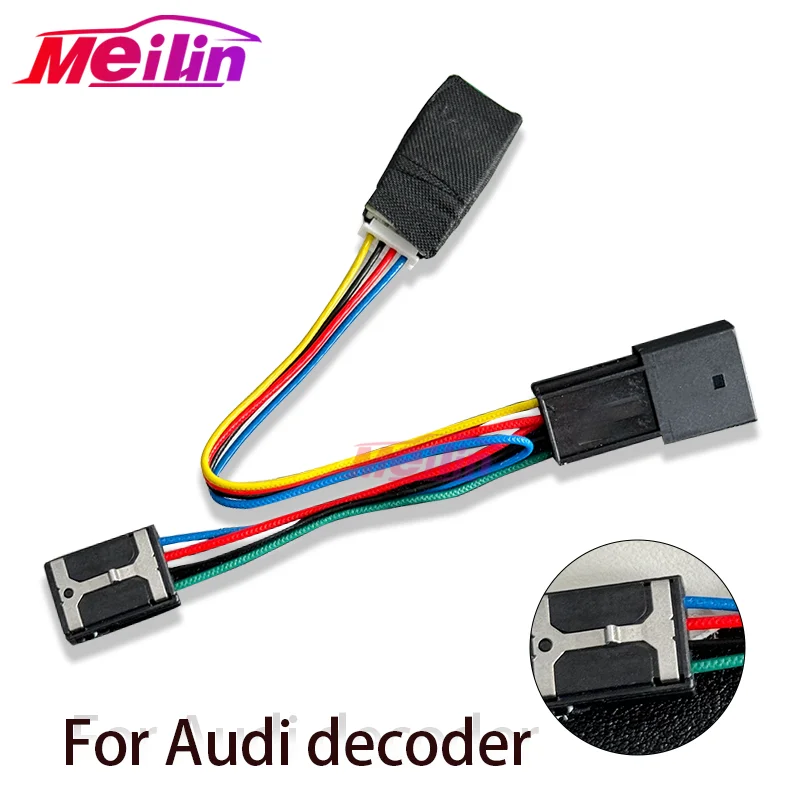 For Audi decoder A4LQ5A6A5Q3 multifunctional steering wheel upgrade. The new steering wheel can be plugged in without wiring