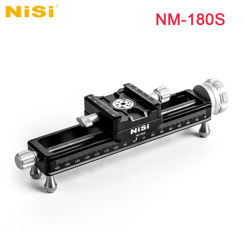 Nisi NM-180S 매크로 초점 레일: 180s 길이의 정밀 촬영을 위한 필수 장비