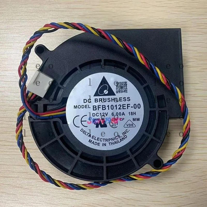 GG  1 Pc. New BFB1012EF-00 Turbo Cooling Fan 9733 DC12V 6.00A 9.7CM 4Pin