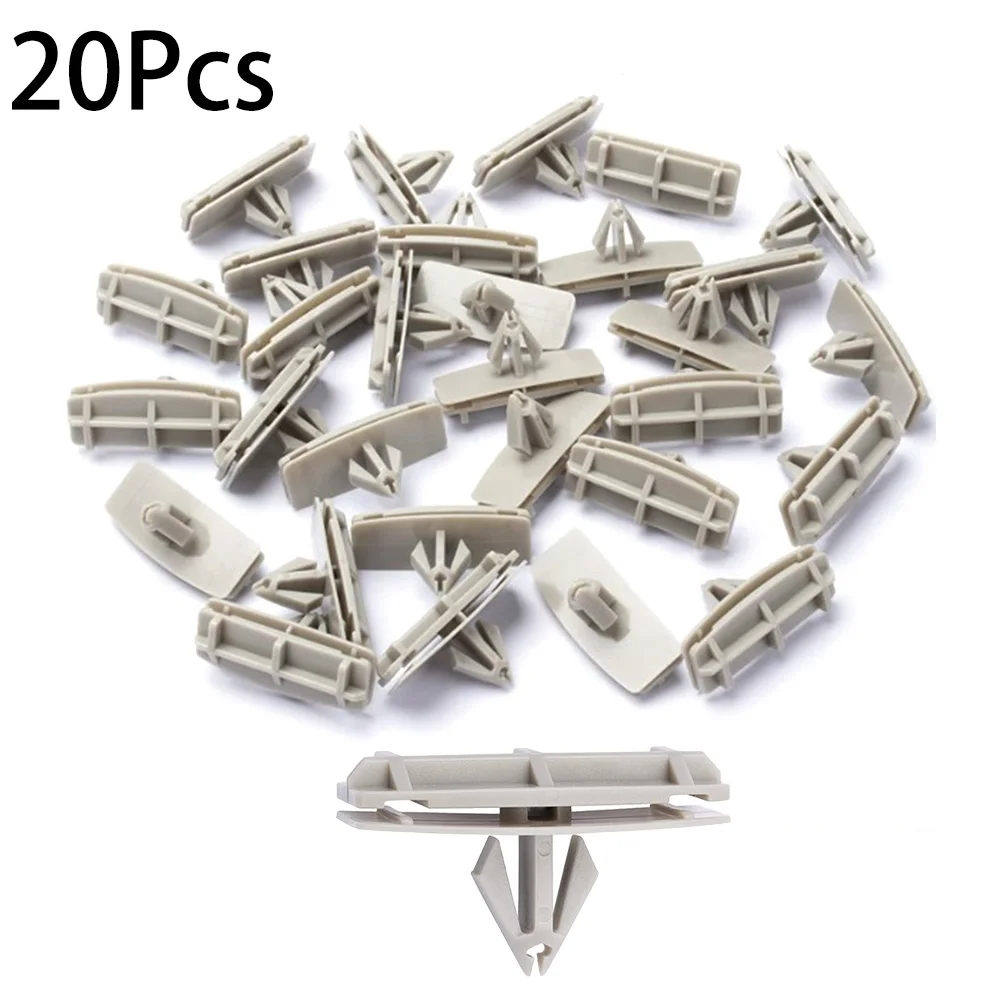 

20pcs Car Fender Flare Arrow Head Moulding Clips Retainer #55157055-AA For Jeep For Liberty For Wrangler For Chrysler