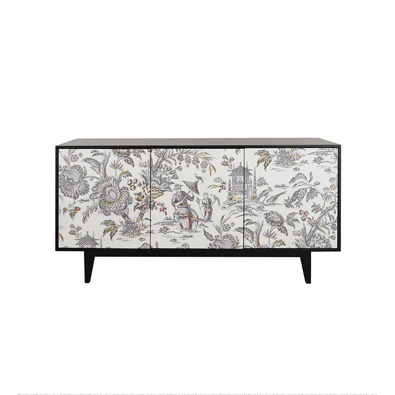 

Light Luxury Style Modern Minimalist Entrance Storage Cabinet French Art Decoration Entryway Opposite Door Shoe Cabinet