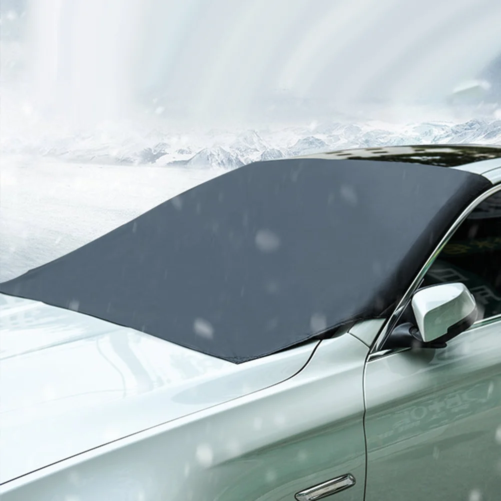 

1Pcs Frost-Proof Car Windshield Cover Universal Size Snow Blocker Sun Shade Protector Dust Shield for All Seasons