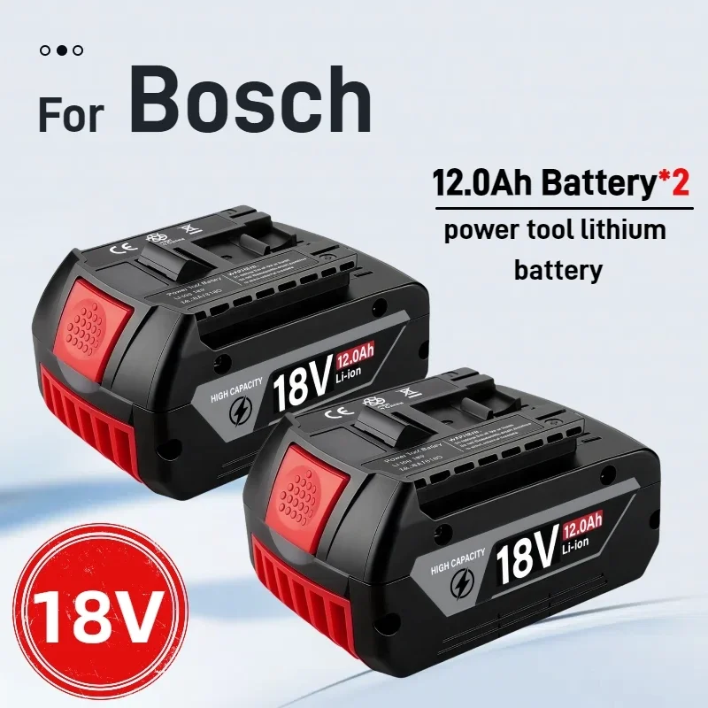 

Original 18V 8.0Ah/10.0Ah/12.0Ah batteries for Bosch Draadloze professional system tool GWS180 GDR215 GDS400 DSR185 BAT618