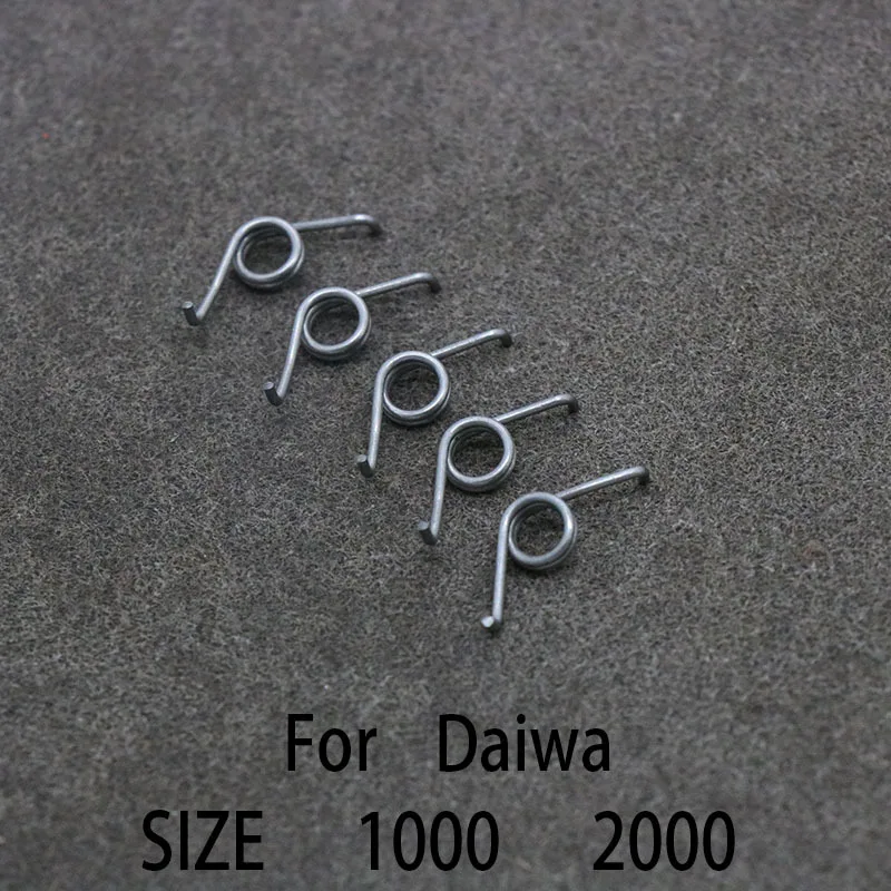 10pcs Baitcast Reel spring for DAIWA 1000/2000/2500/3000/4000/5000 Drum wheel spring