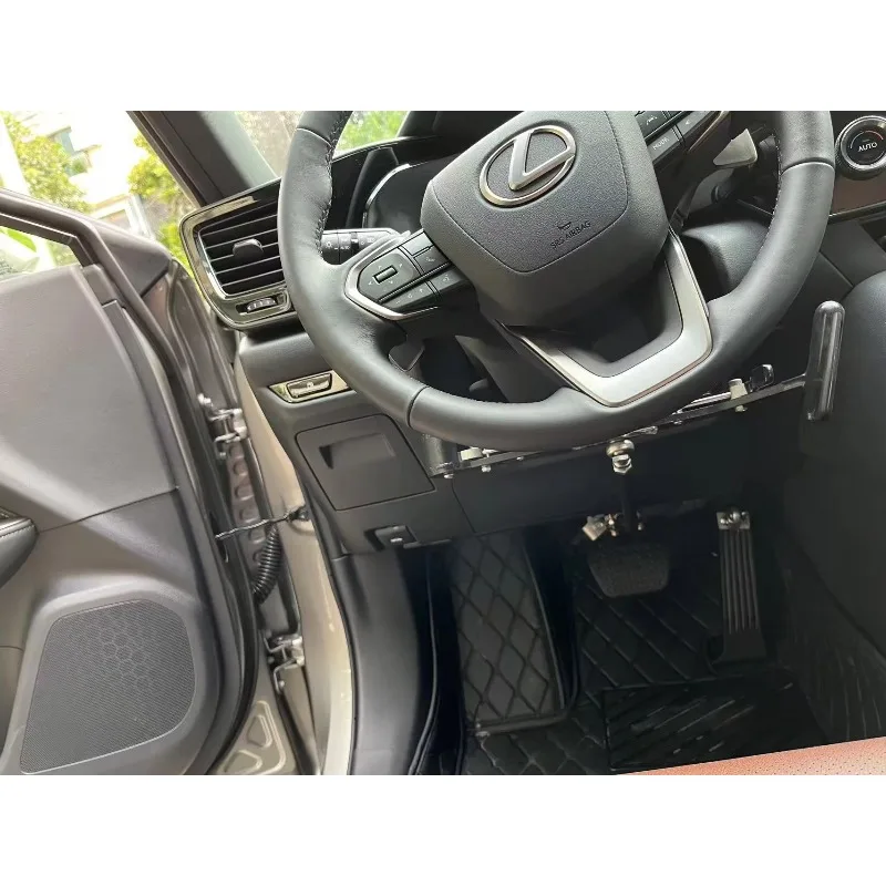 Portable Car Hand‑Operated Brake Accelerator Control Kit Vehicle Adaptive Modification Driving Accessory