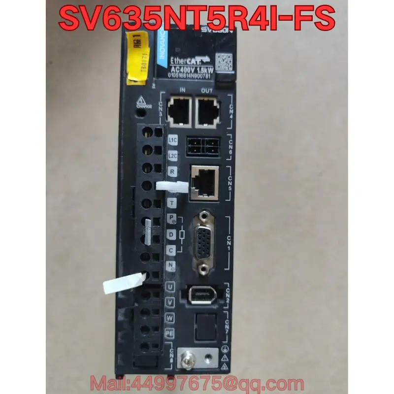 

Бывший в употреблении тест функции сервопривода SV635NT5R4I-FS обычно