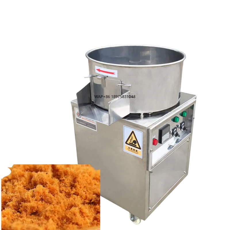 

Automatic Fish Chicken Pork Floss Making Machines Shredder Meat Floss Maker Meat Floss Roasting Machine