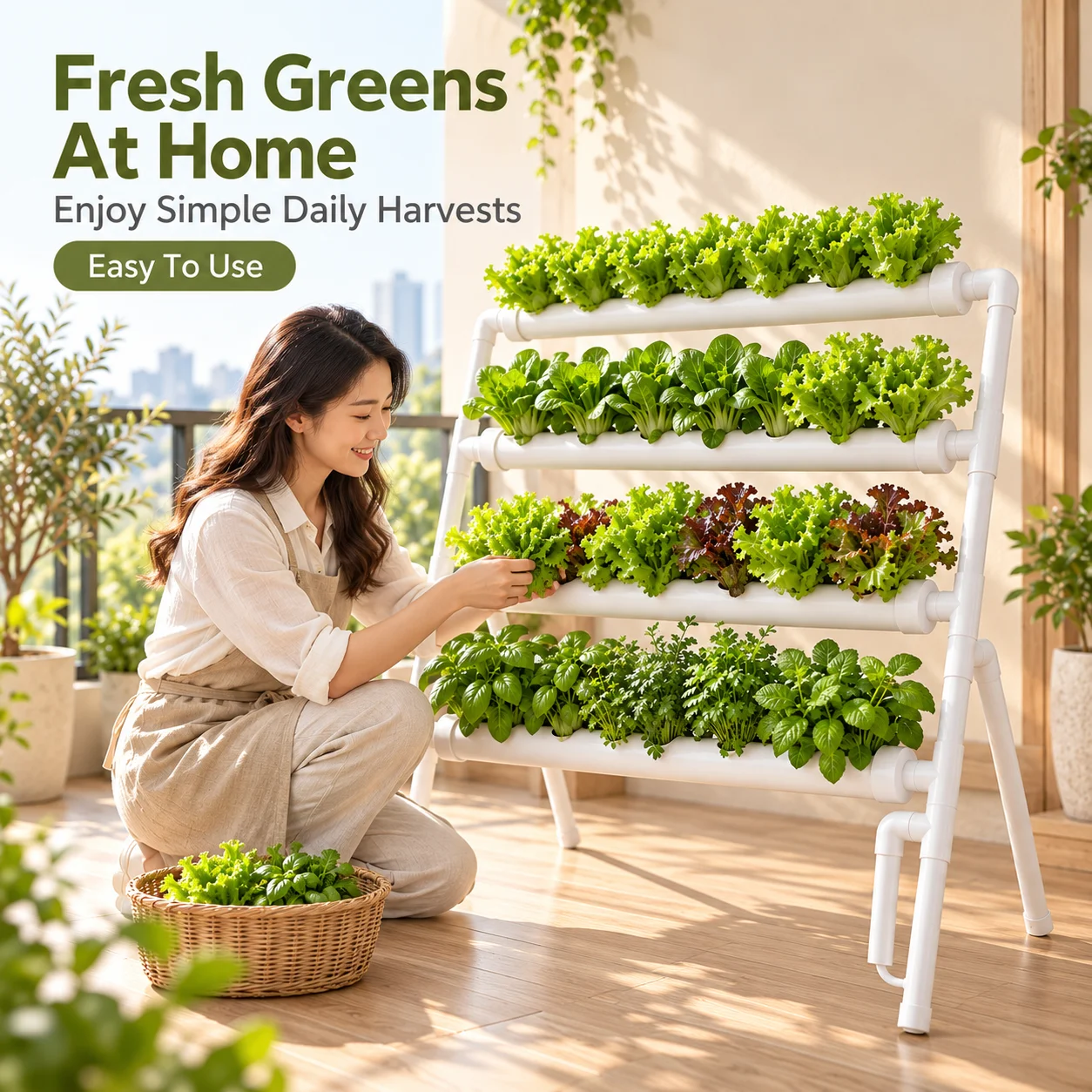 نظام زراعة هيدروبونيك من AOLIV - مراجعة Hydroponic Growing System 36 Site وسعره