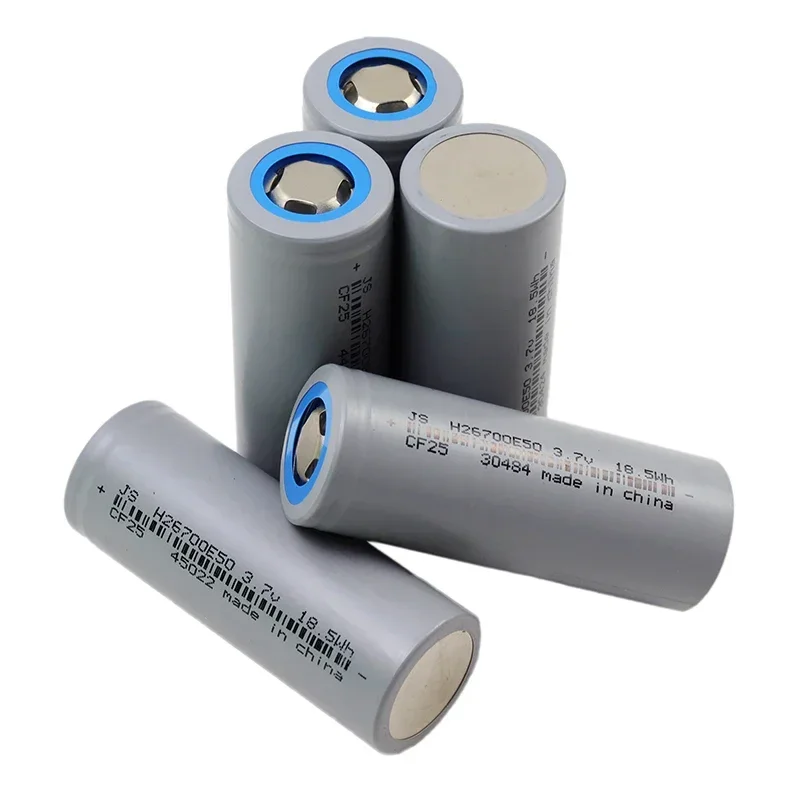 1-12pcs/lot New 3.7V 5000mAh 26700 Lithium Rechargeable battery 5C discharge Max.40A DIY Electric tools motorcycle scooter Drone