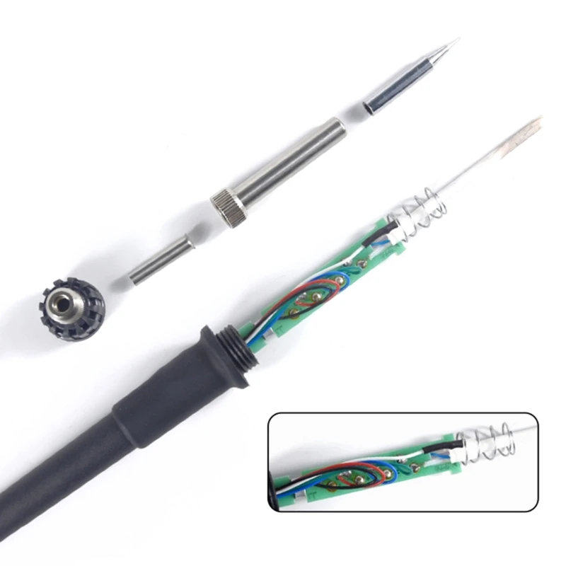 Poignée soudure remplacement, poignée fer à souder, outils soudage pour GORDAK 968D