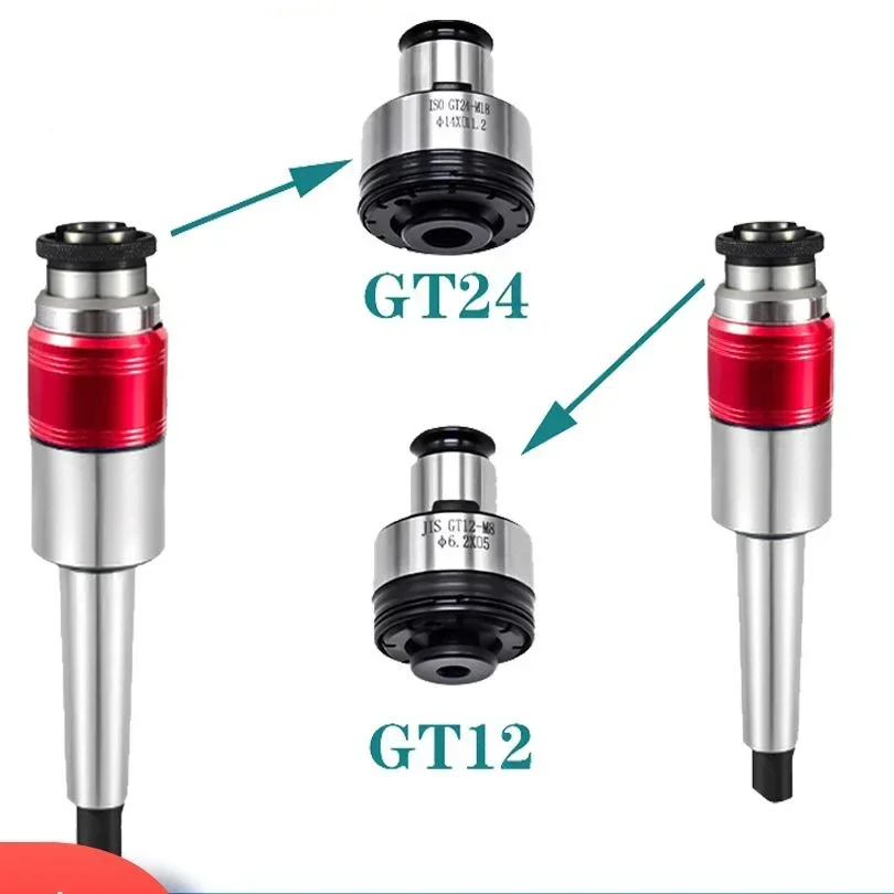 CJLY MT2 MT3 MT4 MT5 MTA GT GT12 GT24 Tapping Tool Holder MT3 GT12 Tap Collet Floating Expandable Tapping GT12 Tool Holder