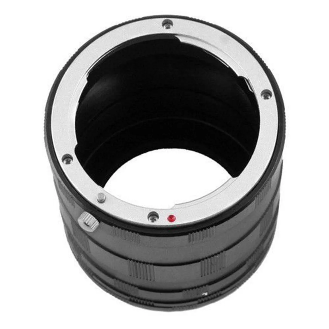 Metall-Kameraadapter Makro-Nahaufnahmen-Halterung Ring Objektiv-Verlängerungsrohr für Nikon AI Canon EOS EF Fuji FX Sony NEX DSLR-Kameras – Detail 5