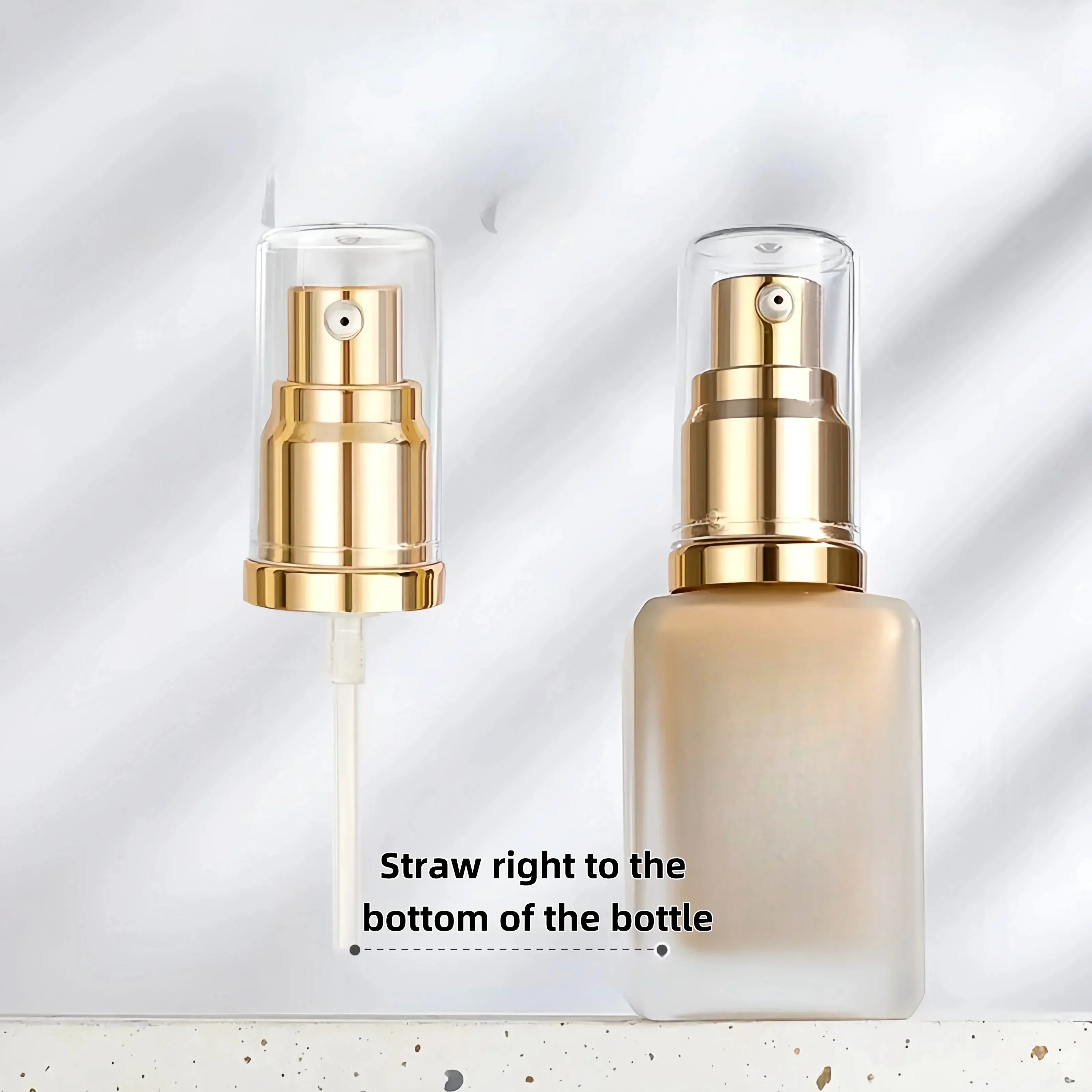 1 Pcs Foundation Pump Replace Head Liquid Foundation Fits Used Double Wear Highquality Makeup Tools And Others Brand