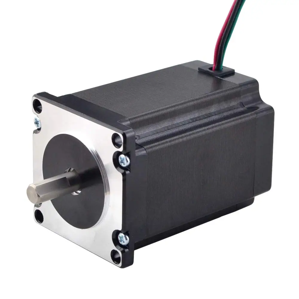 Nema 23 Stepper Motor 0.64Nm 1.35Nm 2.3Nm 3.1Nm 3.6Nm 57x57mm Stepping Motor 8mm Diameter for 3D Printer CNC Milling Machine