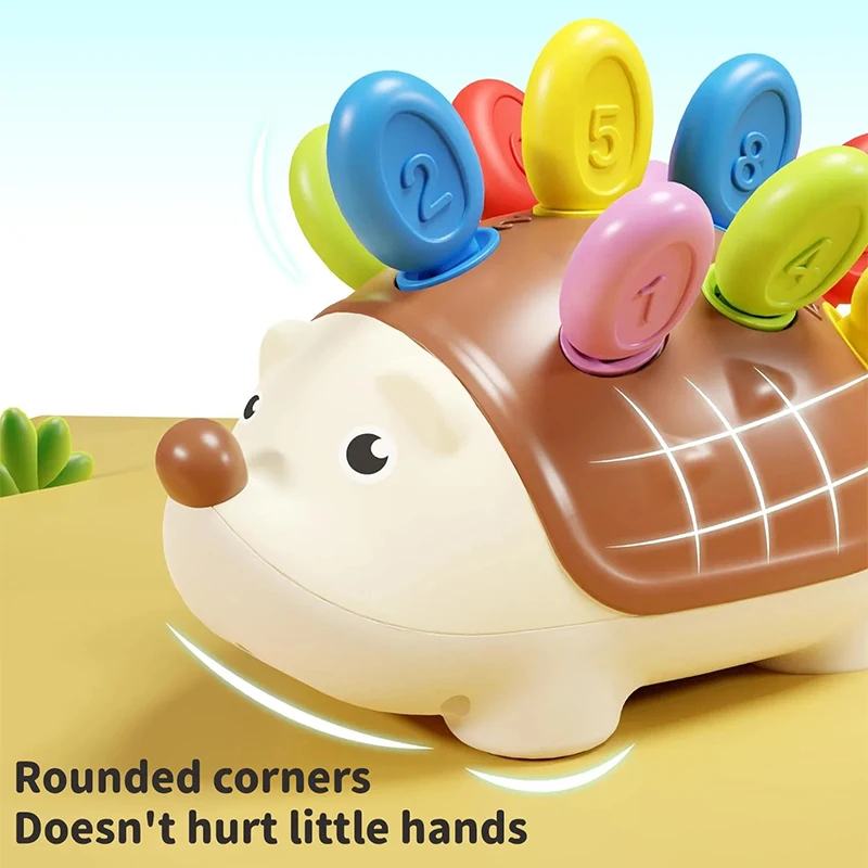 Egel Montessori Babyspeelgoed Hand-oogcoördinatie Fijne motoriek% Training Ontwikkelen*Concentratie Kinderen\zintuiglijk..Educatief speelgoed