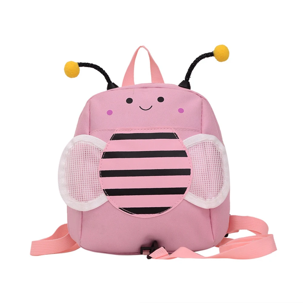 SYZM-mochila bonita con forma de abeja para niños, morral llamativo de dibujos animados para bebés, bolsos para niños y niñas, mochila escolar para guardería