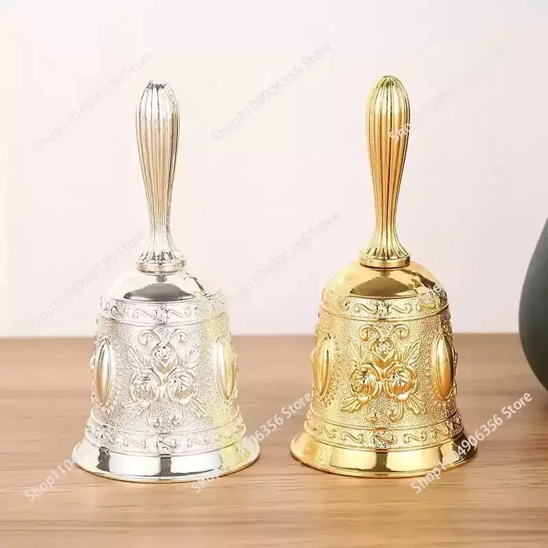 for Handbells Call Brass Wedding Bells Craft Souvenirs School Chapel Bar Hotel Vintage Dinner Hans Christmas Bell