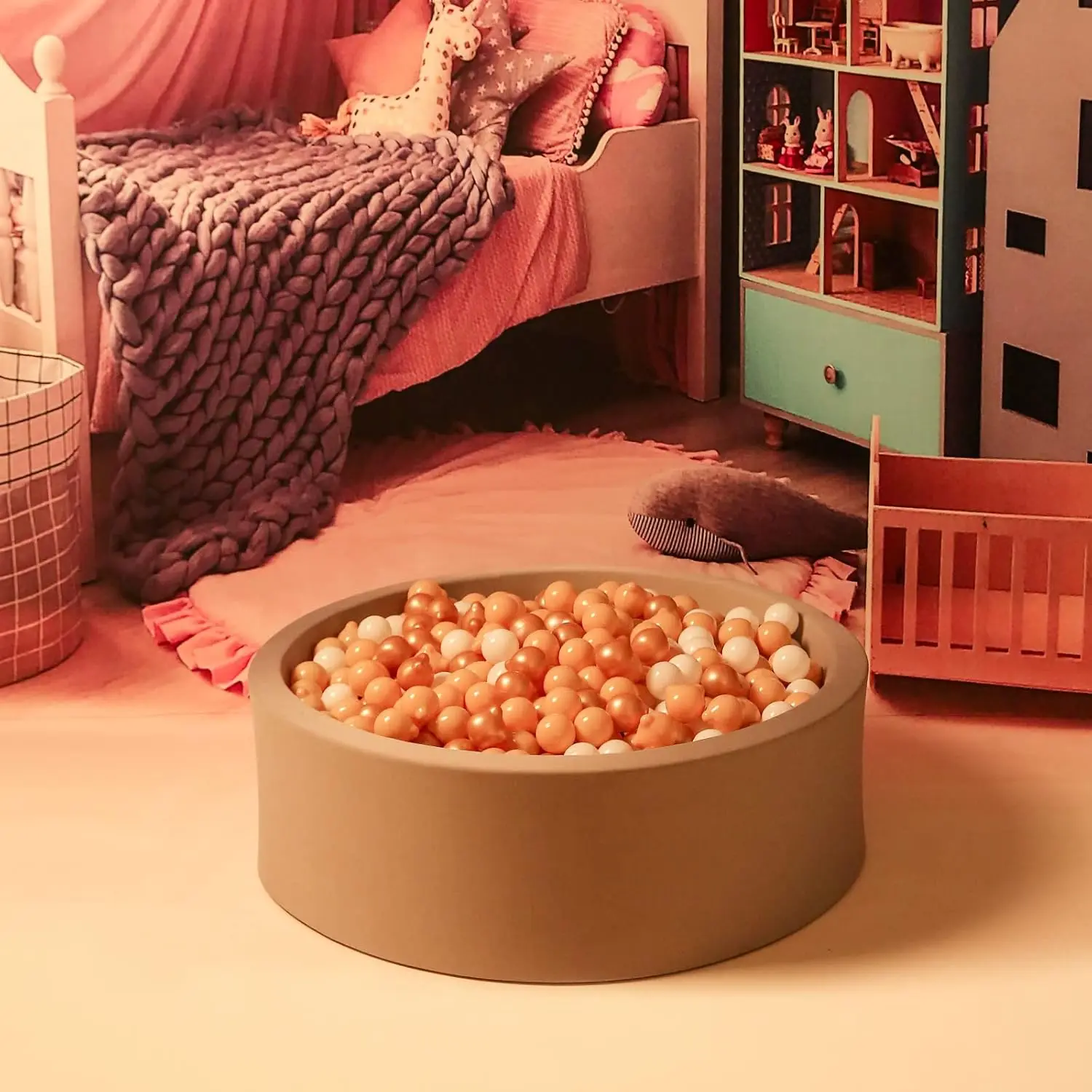 100 stks Beer Bal Pit Ballen Vormen BPA Gratis Plastic Speelballen Crush Proof Kids Peuters Baby Pastel Pelotas Speelgoed Vormige