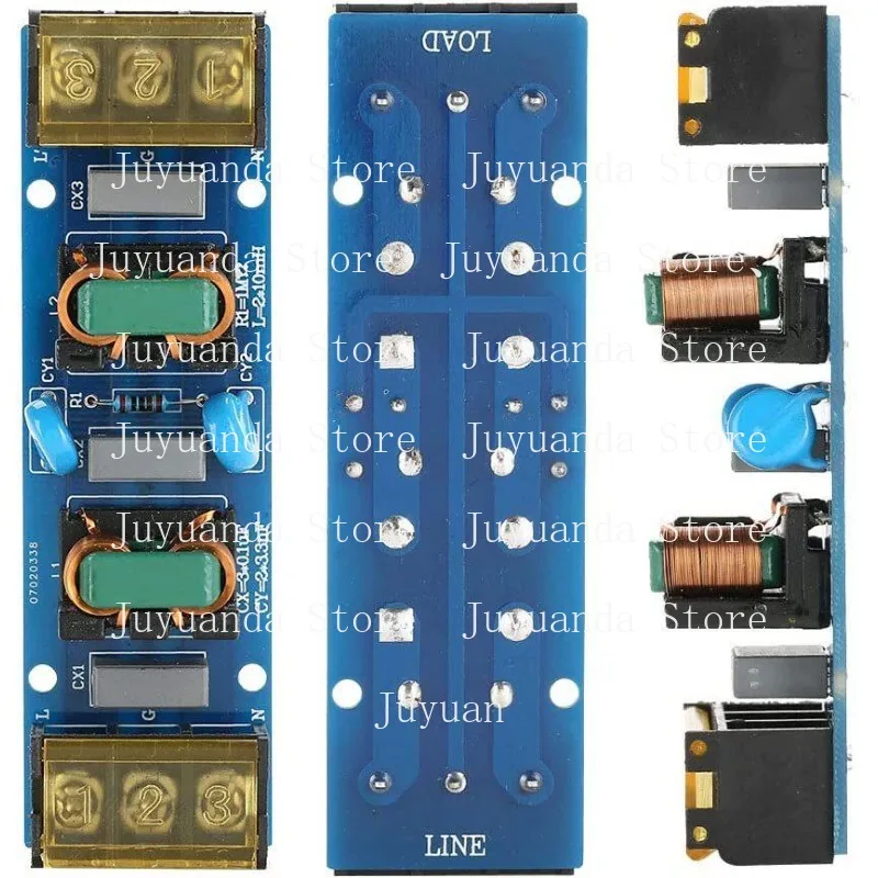 EMI High Frequency Two-stage Power Supply Low Pass Filter Board 25A Power Supply Filter