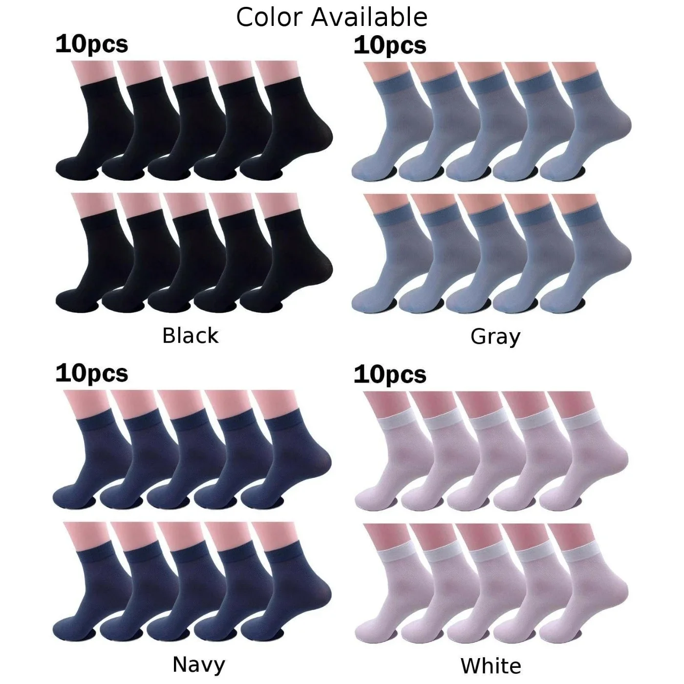 Calze corte Calzini Moda Taglia unica Calzini eleganti comodi e traspiranti Cotone poliestere trasparente ultra sottile