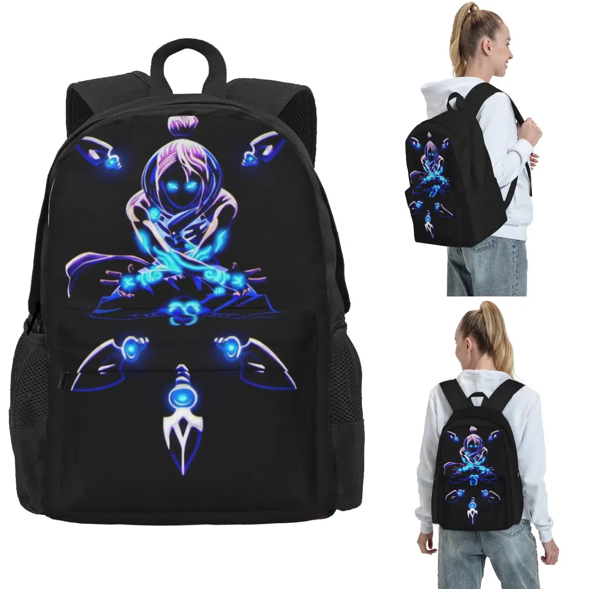 

Рюкзаки Jett V-Valorant Riot Games, сумка для книг для мальчиков и девочек, детские школьные сумки большой вместимости, рюкзак для ноутбука, сумка на плечо