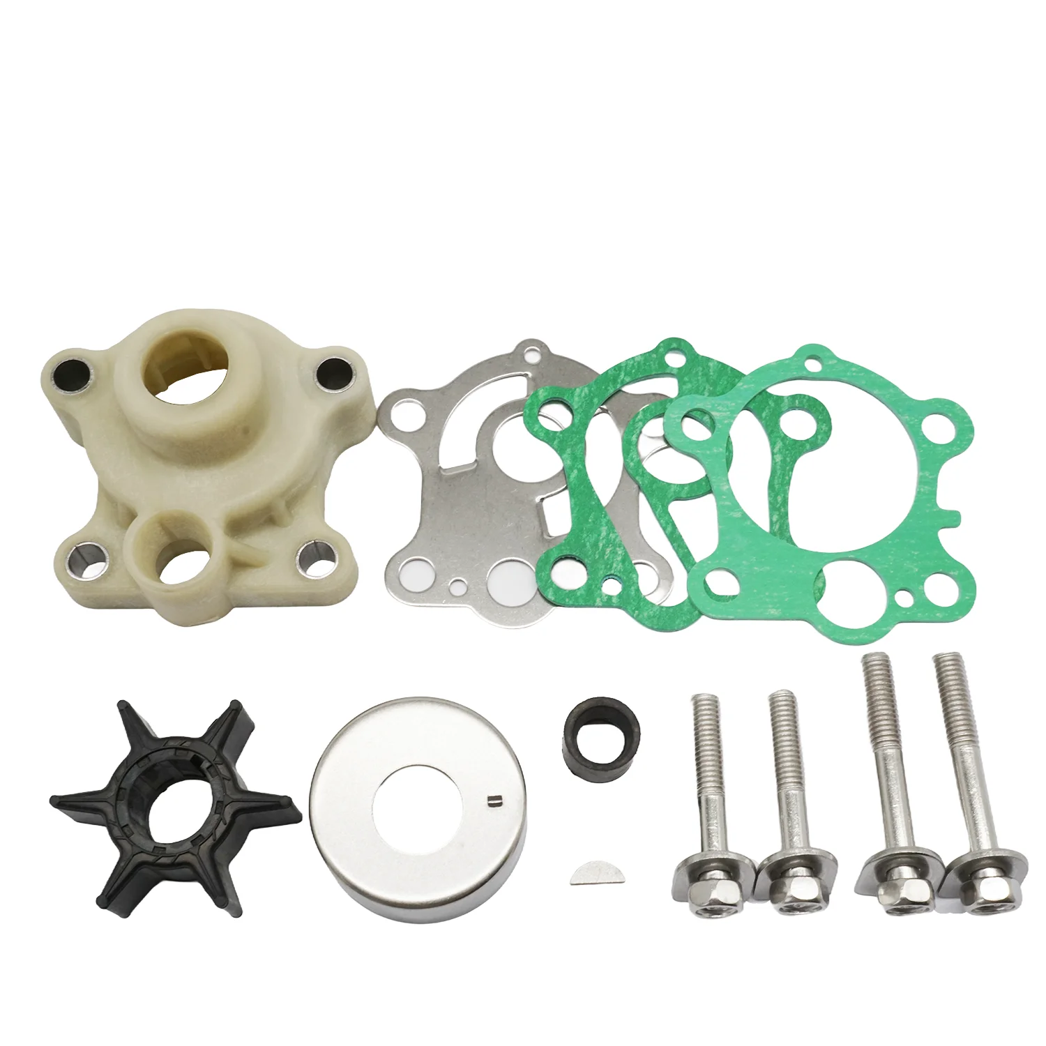 

Outboard Engines for Yamaha 55 HP C55 2 Stroke Marine Water Pump Impeller Rebuild Service Kit 663-W0078-00 18-3425