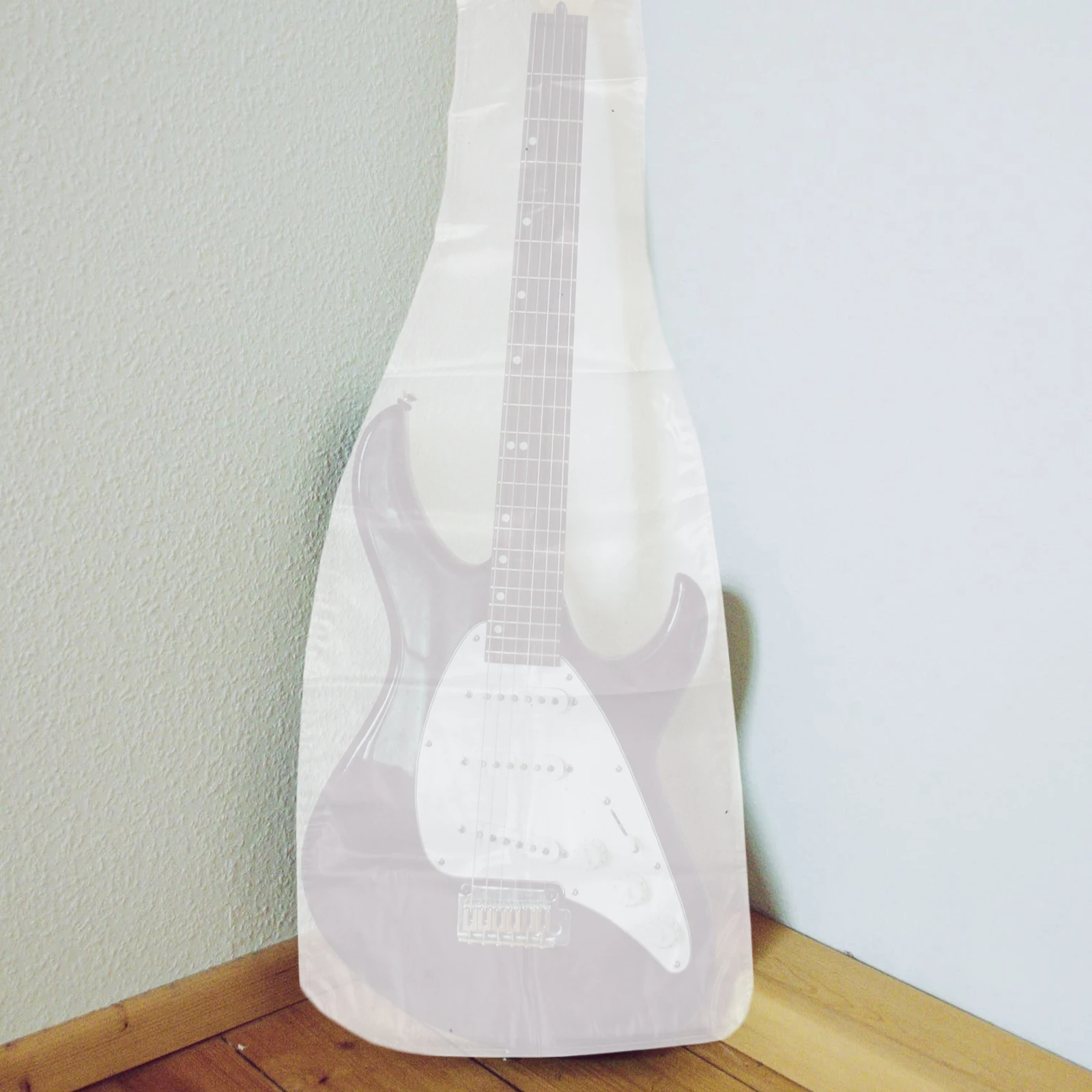 

Guitar Cover Case Dust Covers Waterproof Dust-proof Translucent for Electric Frosted Pvc