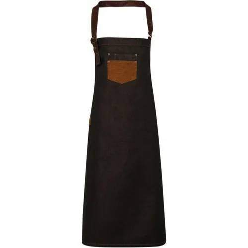 Medusa Forma Bib Apron Master Chef-Barista-Cook-Barber-Tattoo-Kitchen-Chef Waiter Apron tan