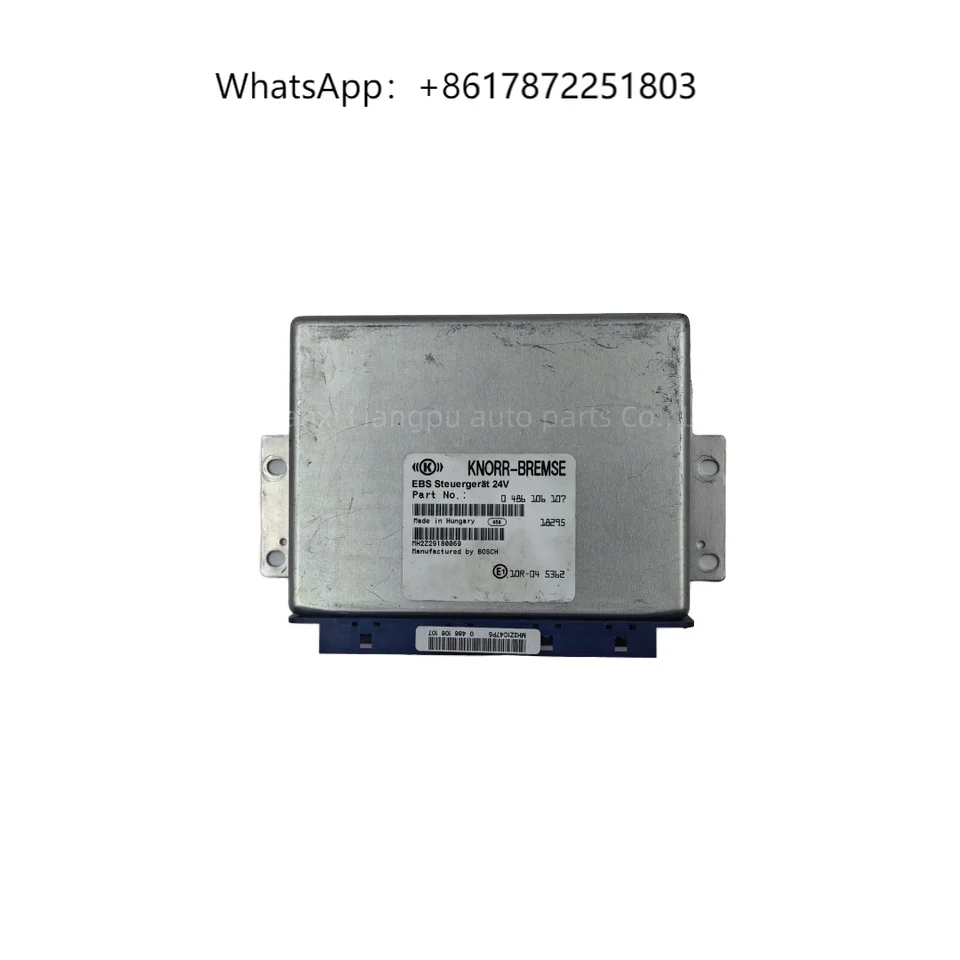 

Original KNORR-BREMSE 24V EBS Auto Brake Parts Computer Board ECU 0486106107 for Buses or Trucks