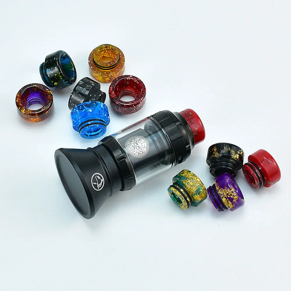 810 Drip Tip e-Cigarette Vape Resin Drip Tip for zeus x rta Kylin Mini V2 RTA RDA Atomizer RTA RBA Blaze RTA Dead Rabbit 3 RTA