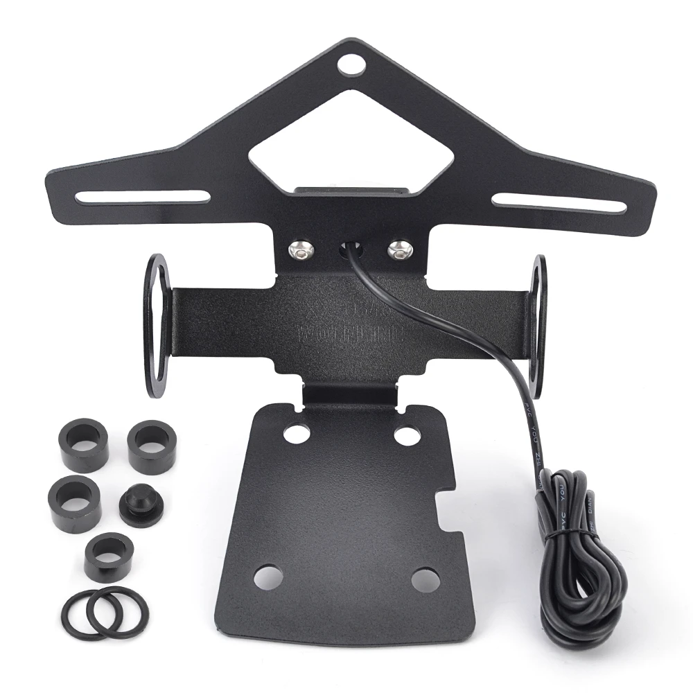 

Motorcycle Mount Bracket Registration Number Plate Cover Motorbike Parts License Plate Holder for Kawasaki Z900 Z 900 2025