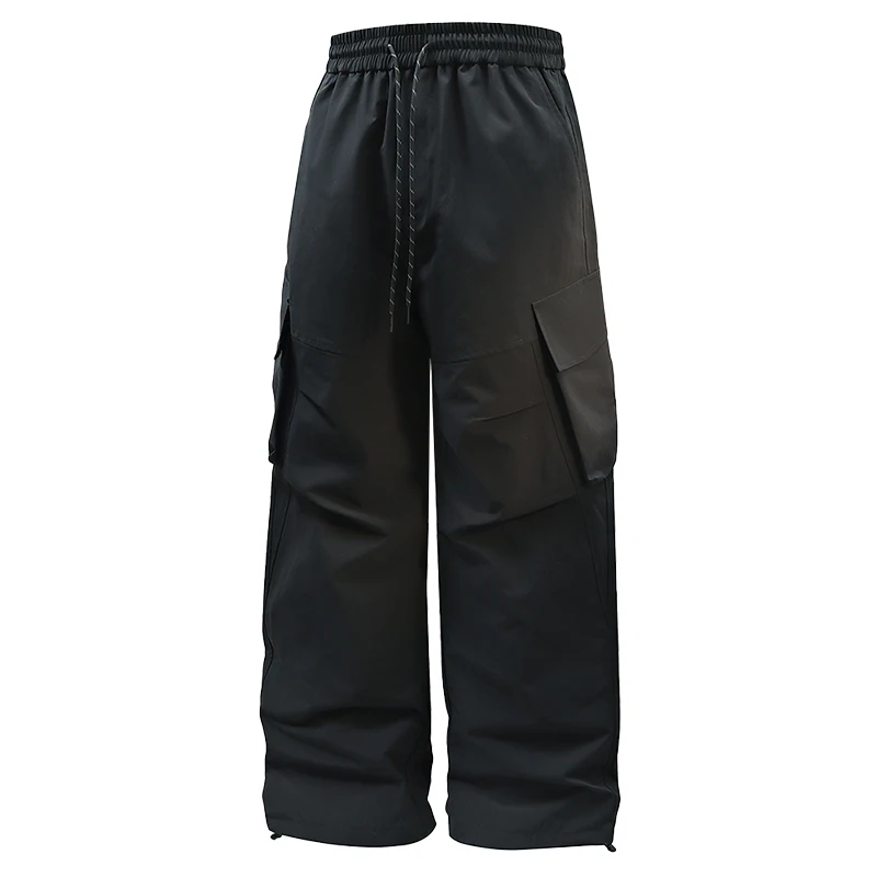 

New National Stand Men's down Work Trousers Winter Warm Cold Resistant Multi ket American Sle Faion Ci Long Pants