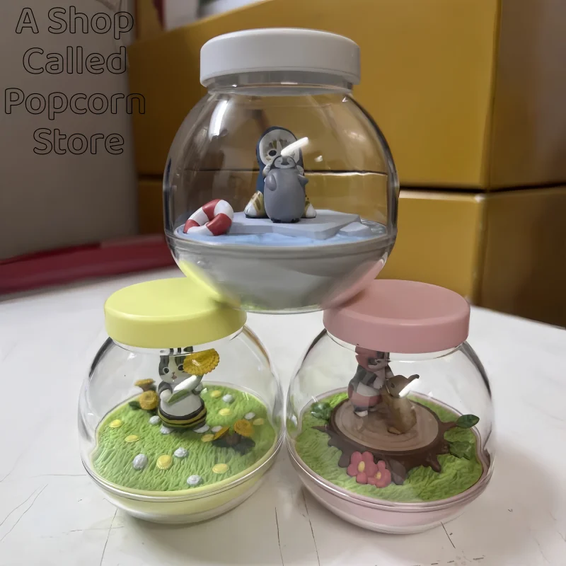 

【В наличии】100% оригинальные украшения для сцены бутылок Bandai Mofusand - гашапон для подарка