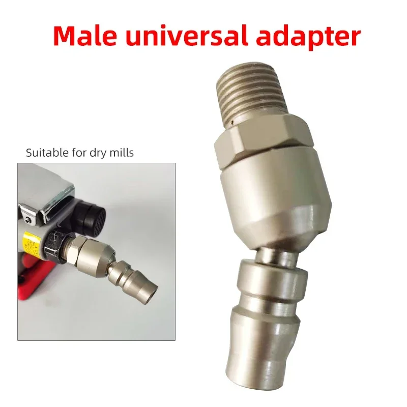 

Male Female Swivel Joint Air Hose Quick Coupler Universal Spray Gun /Sander Connector Universal 360 Quick Fittings