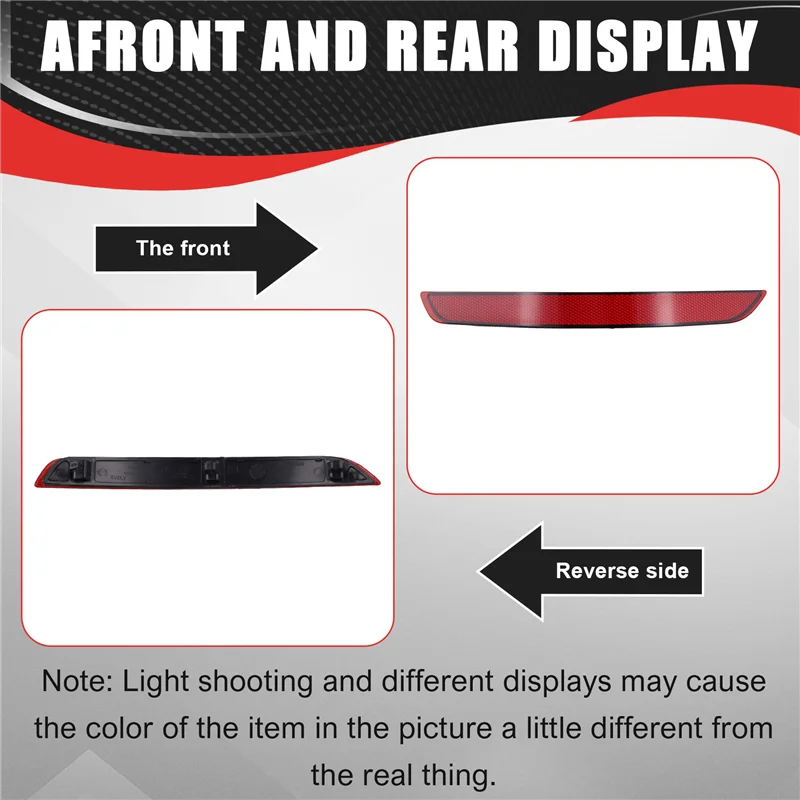 

8V5945106A 8VD945106 Brake Parking Warning Tail Light Bars Right Rear Bumper Reflector For A3 Sedan Cabriolet 13-16