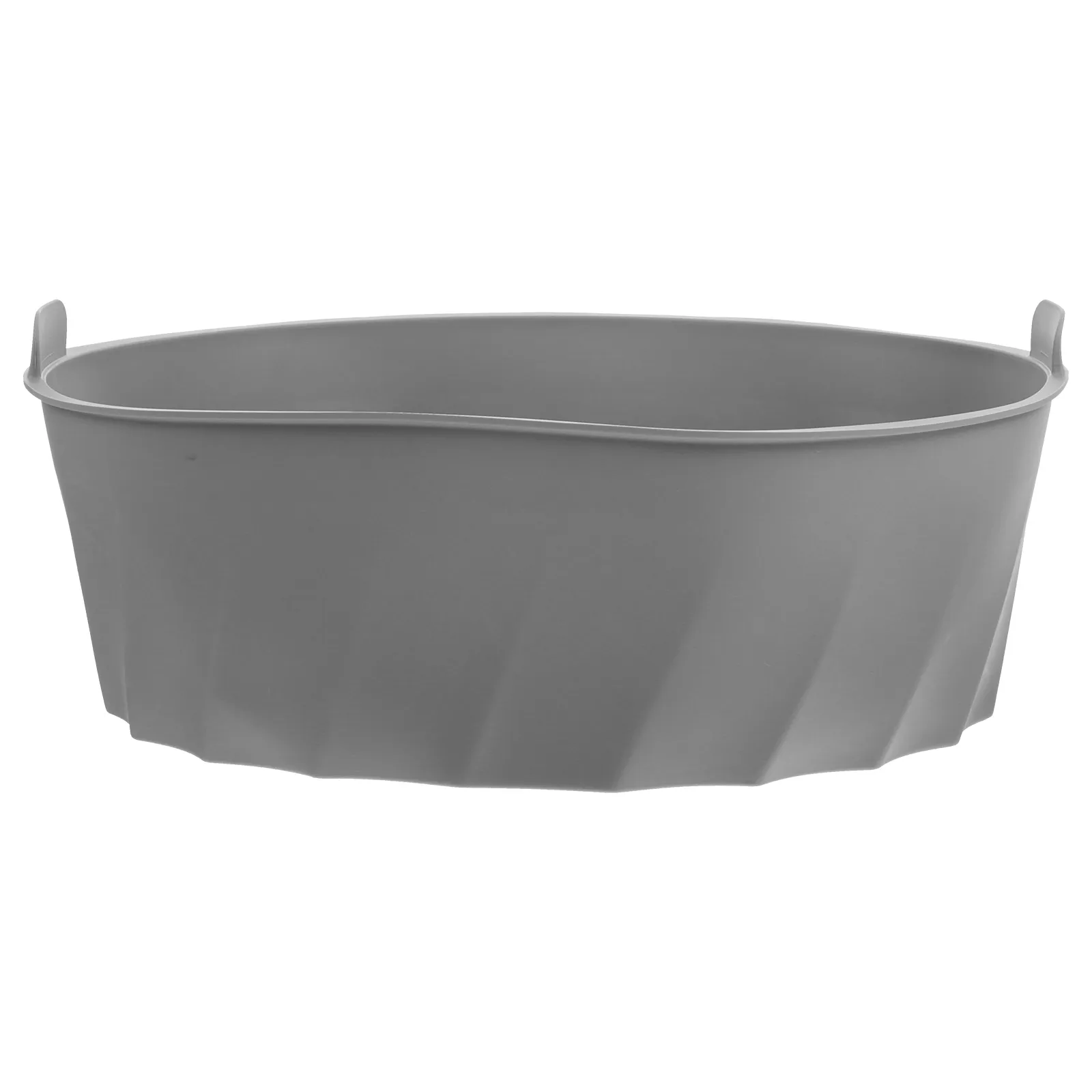 

Reusable Slow Cooker Liner Silicone Pot Insert 7QT Washable Leak-proof Multi-function Grey Flexible Heat-resist Slow Cooker Bowl